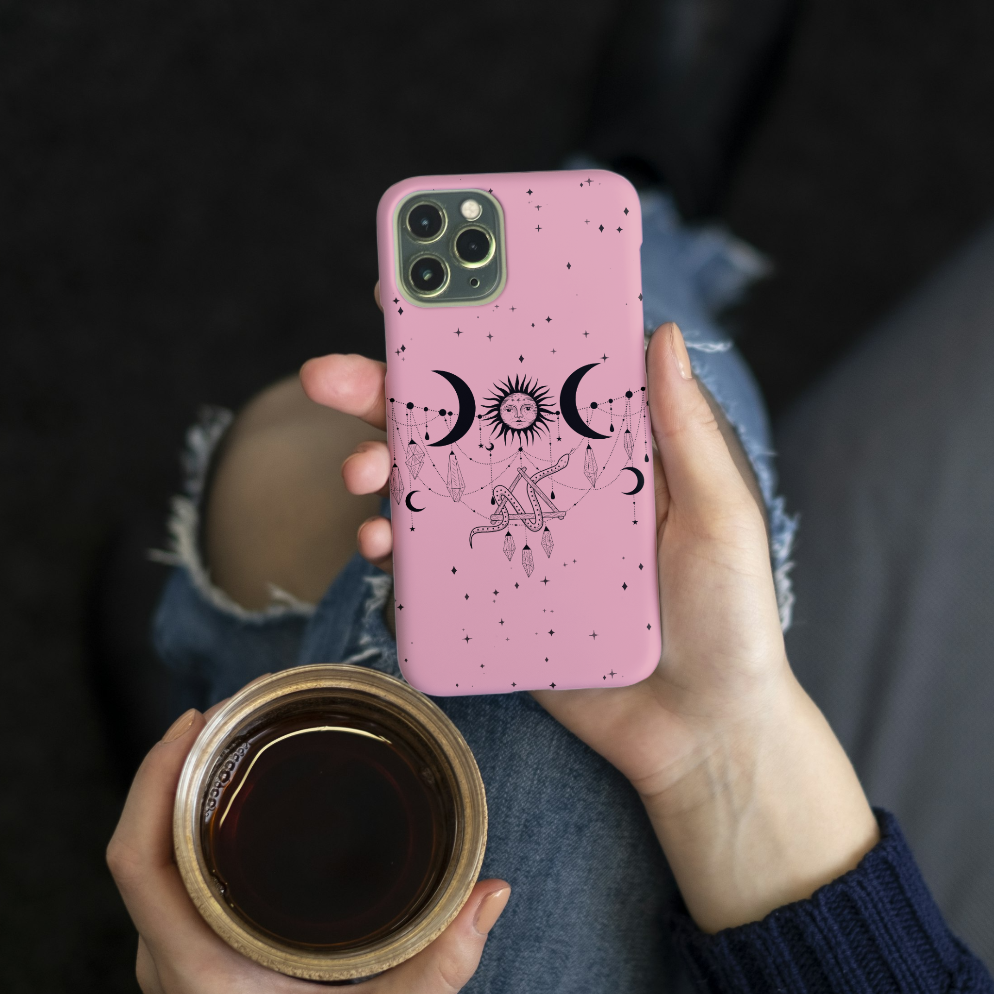 Lunar Radiance iPhone Case